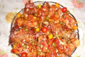 Friptura mixta de curcan si pui