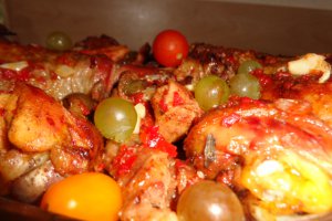 Friptura mixta de curcan si pui