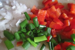 Impletitura cu legume si mozzarella