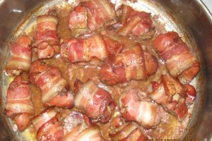 Ficatei in bacon