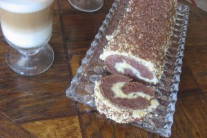 Rulada cu crema de dovleac