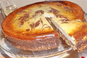 Cheesecake marmorat