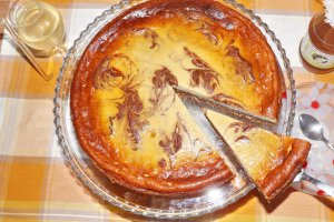 Cheesecake marmorat