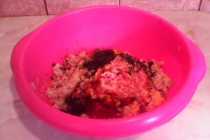 Rulada din carne tocata de porc cu ardei gras
