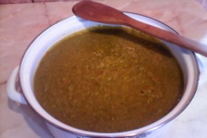 Iahnie de mazare cu morcov