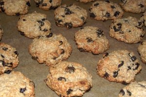 Biscuiti fragezi, cu fulgi de ovaz