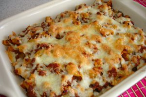 Paste bolognese gratinate