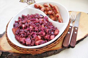 Varza rosie in stil nemtesc