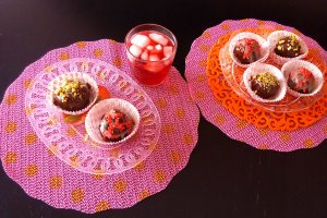 Bomboane de biscuiti cu ciocolata