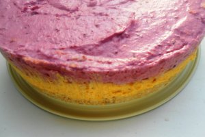 Cheesecake cu dovleac si fructe de padure