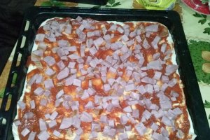 Pizza  afumata