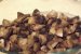 Mancare de ciuperci cu praz si specialitati de porc afumate-3