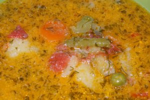 Ciorba de legume a la grec