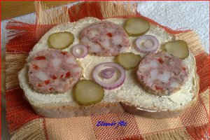 Rulada de carne  in miez de nuca :)