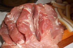 Pulpa de porc impanata