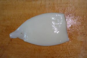 Scoici, calamar, file pangasius cu legume pe placa electrica