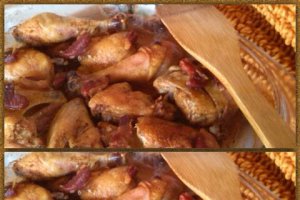 Pui la cuptor cu prosciutto crudo