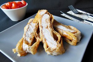 Pachet cu pui si cascaval