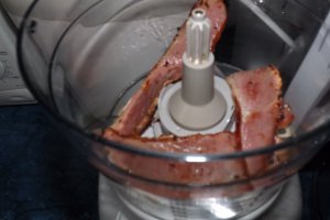 Melcisori cu dovleac sub crusta crocanta de pesmet cu bacon