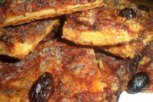 Pizza rapida pe aluat foietaj