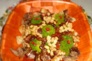 Salata de brocolli cu pui si alune