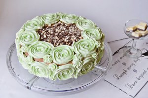 Tort cu menta si ciocolata