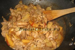 Pui cu mix de legume chinezesc