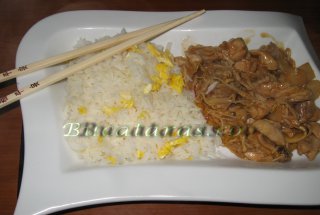 Pui cu mix de legume chinezesc