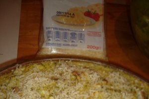 Sufleu cu cartofi si pulpa de porc