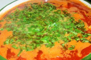 Ciorba de fasole cu carne
