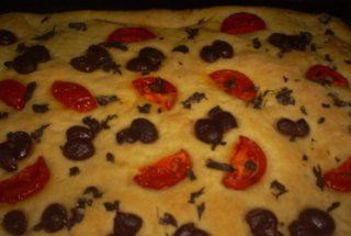 Focaccia de casa italiana