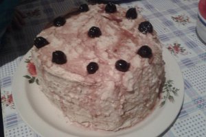Tort cu crema de nuci si rom