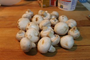 Chifle umplute cu ciuperci
