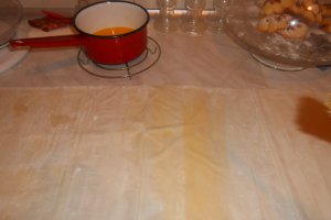 Spirala cu mere,insiropata