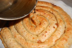 Spirala cu mere,insiropata