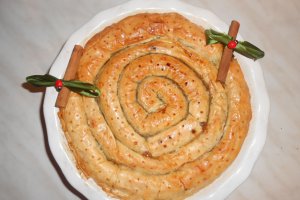 Spirala cu mere,insiropata