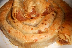 Spirala cu mere,insiropata