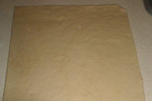 Strudel cu ciocolata cu menta si nuca de cocos