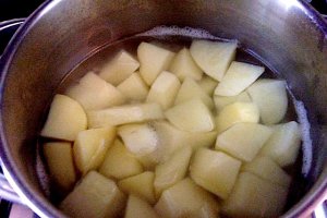 Budinca cu sunca si legume