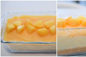 Cheesecake cu jeleu de gutui