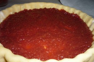 Tarta cu mere si gem de gutui