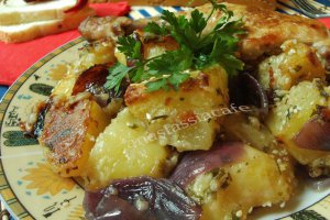 Cartofi gratinati