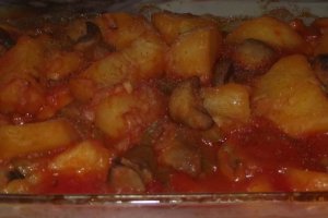 Tocanita  de cartofi si ciuperci