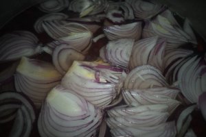 Fasole rosie cu prosciutto