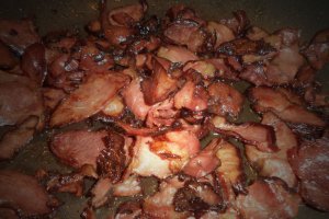 Fasole rosie cu prosciutto