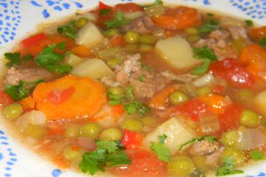 Ciorba taraneasca de porc