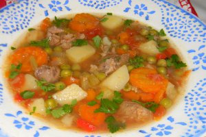 Ciorba taraneasca de porc