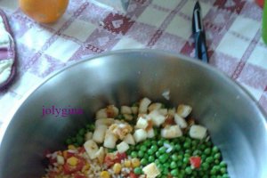 Salata marocana  cu calamar