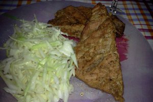 Friptura steak marinata in bere