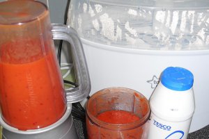 Nigerian chicken stew (stew nigerian de pui)